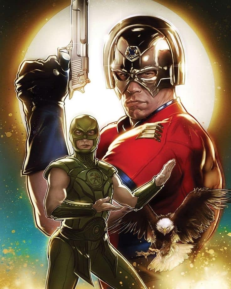 Superhero Comic Art Print Poster