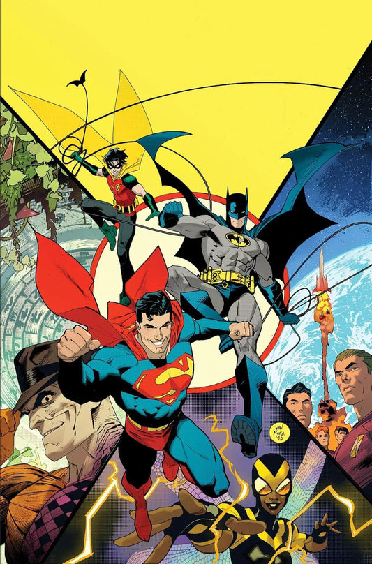 Superhero Comic Collage Print Poster