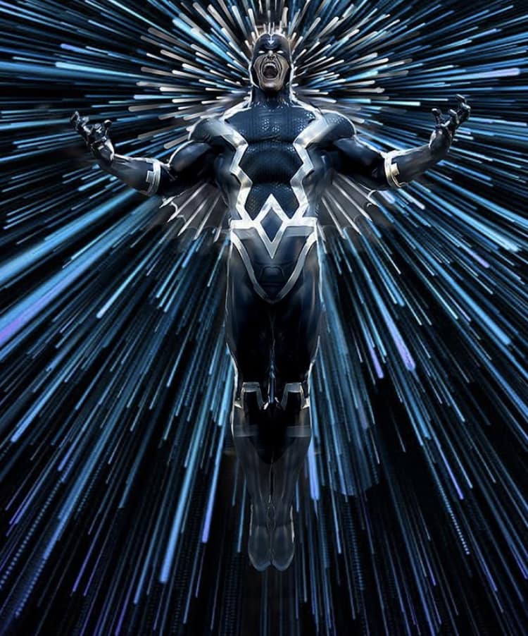 Superhero Launch Effect Print Poster