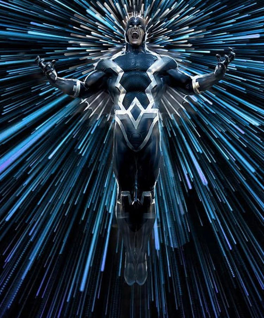 Superhero Launch Effect Print Poster