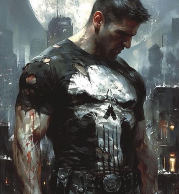 Superhero Mood Dark Cities Print Poster