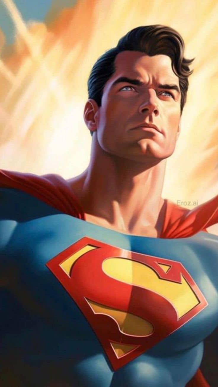 Superhero Portrait Supreme Confident Jigsaw Puzzle
