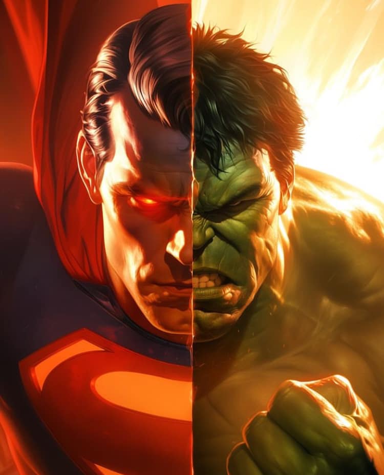 Superhero Showdown Jigsaw Puzzle
