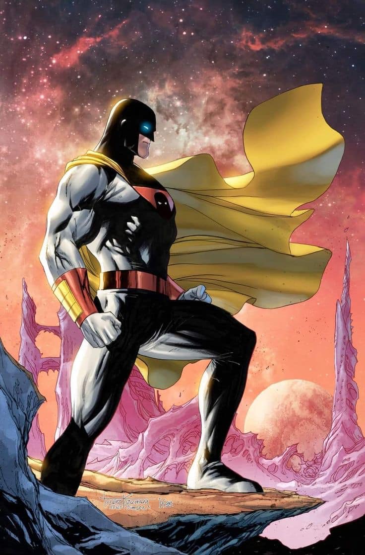 Superhero Space Landscape Jigsaw Puzzle