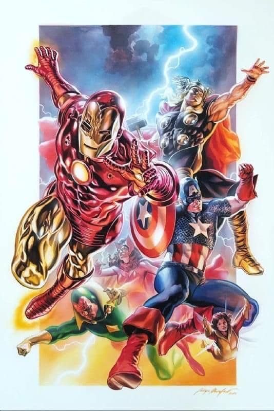 Superhero Team Action (4) Jigsaw Puzzle