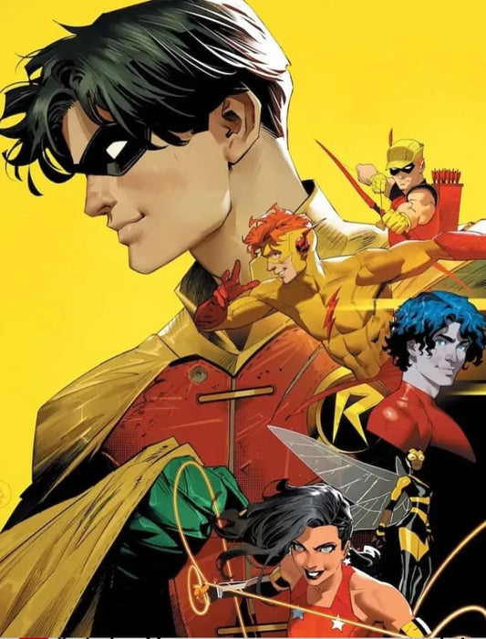 Superhero Team Artwork (10) Print Poster