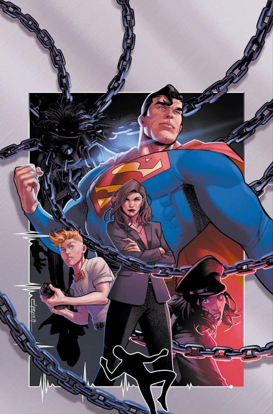 Superhero Team Chains Print Poster