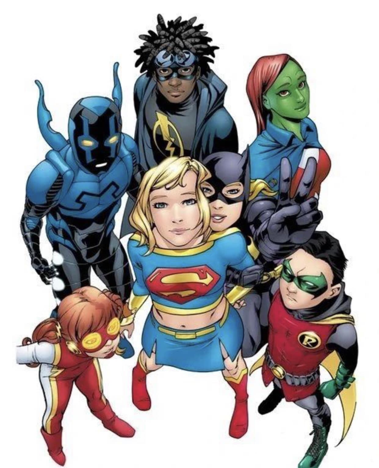 Superhero Team Portrait Jigsaw Puzzle