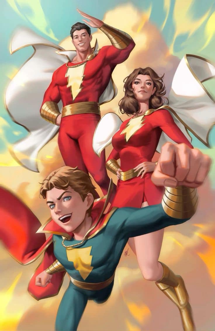 Superhero Team Poster Print Poster