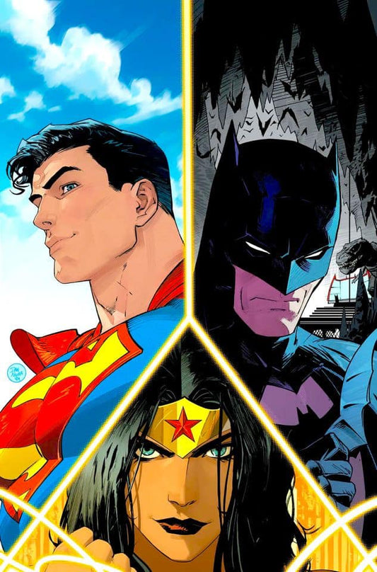 Superhero Trio Portrait Print Poster
