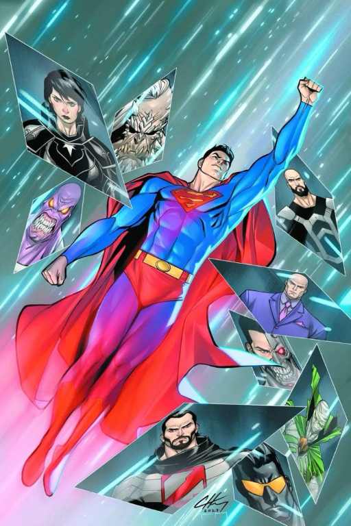 Superhero Flight Visual 276 Print Poster