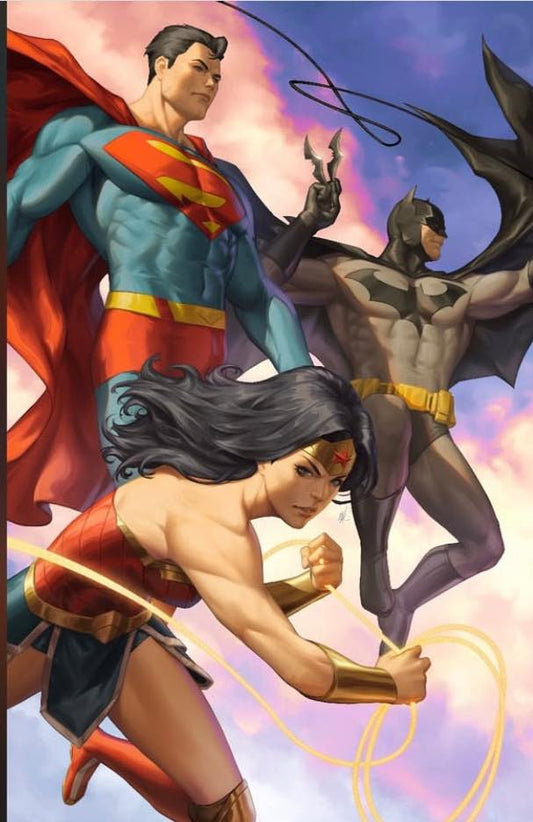 Superheroes Action Illustration (3) Print Poster