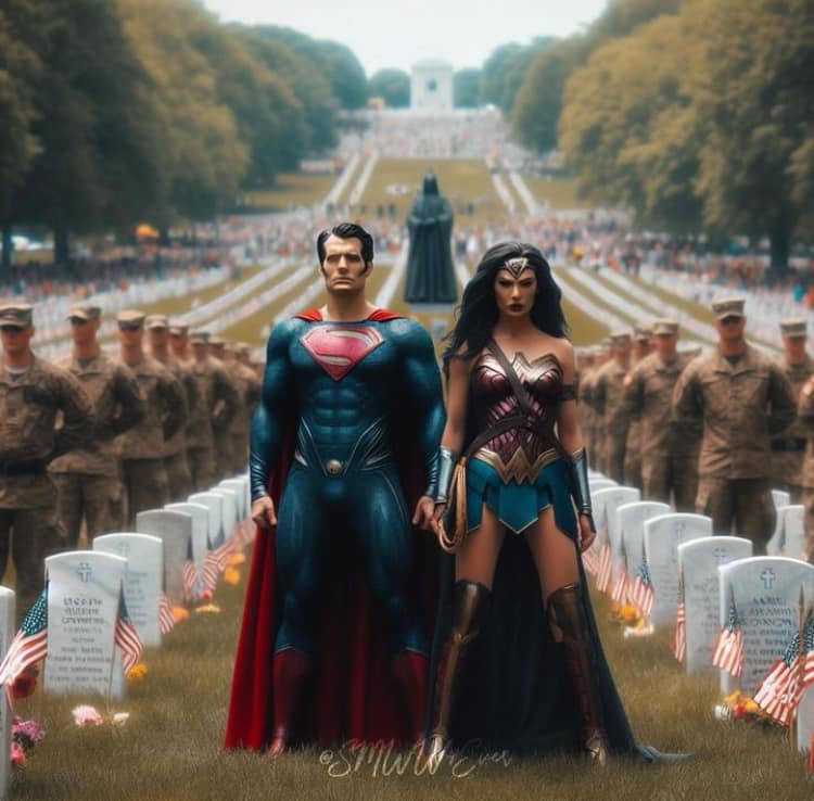 Superheroes Honor Ceremony Jigsaw Puzzle