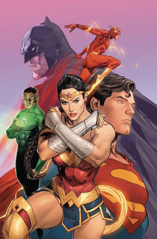 Superheroes Justice League Comic Art Print Poster