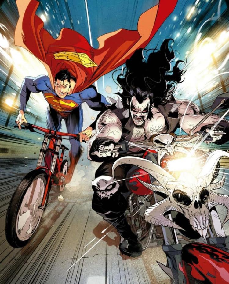 Superheroes Racing Comic Action Jigsaw Puzzle