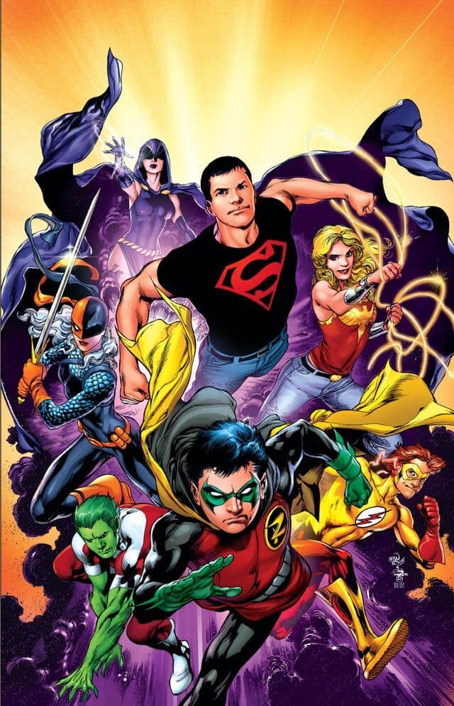 Superheroes Team Comic Art Jigsaw Puzzle