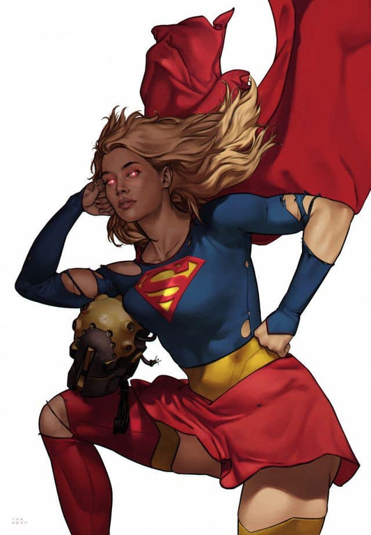 Superheroine Action Pose Print Poster