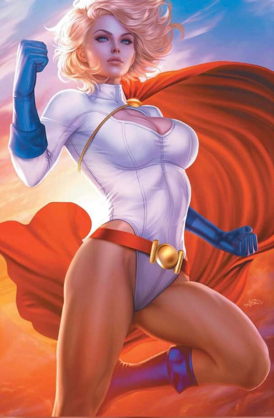 Superheroine Powershot Print Poster
