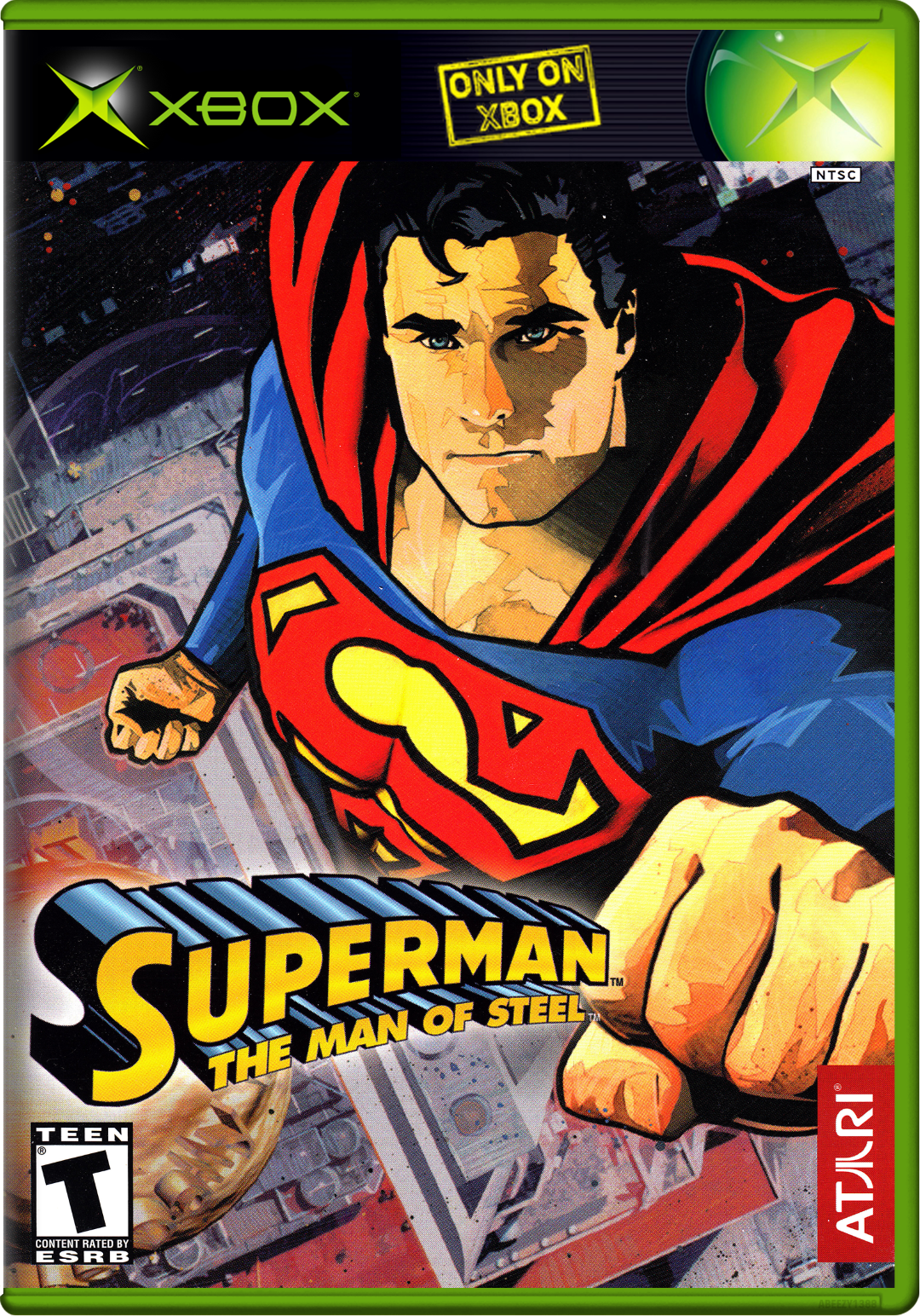 Superman The Man Of Steel Xbox Print Poster