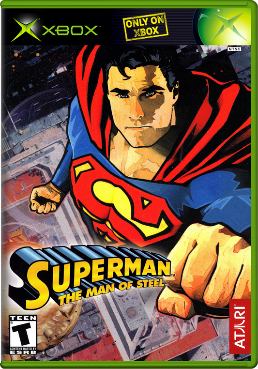 Superman The Man Of Steel Xbox Print Poster