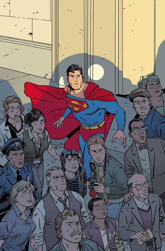 Superman Crowd Spectacle Print Poster