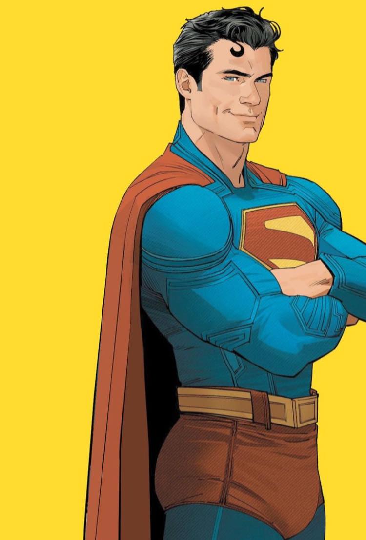 Superman Hero Portrait (6) Print Poster