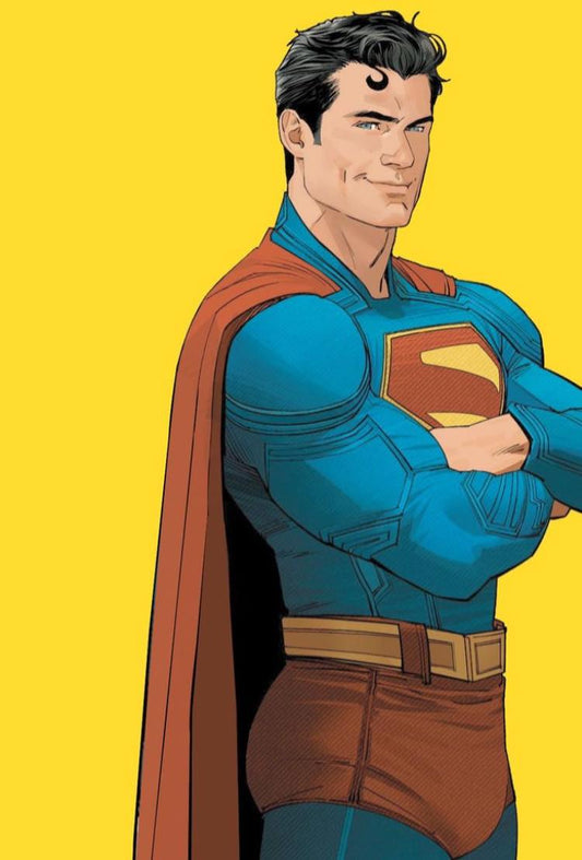 Superman Hero Portrait (6) Print Poster