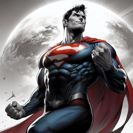 Superman Hero Pose (5) Print Poster