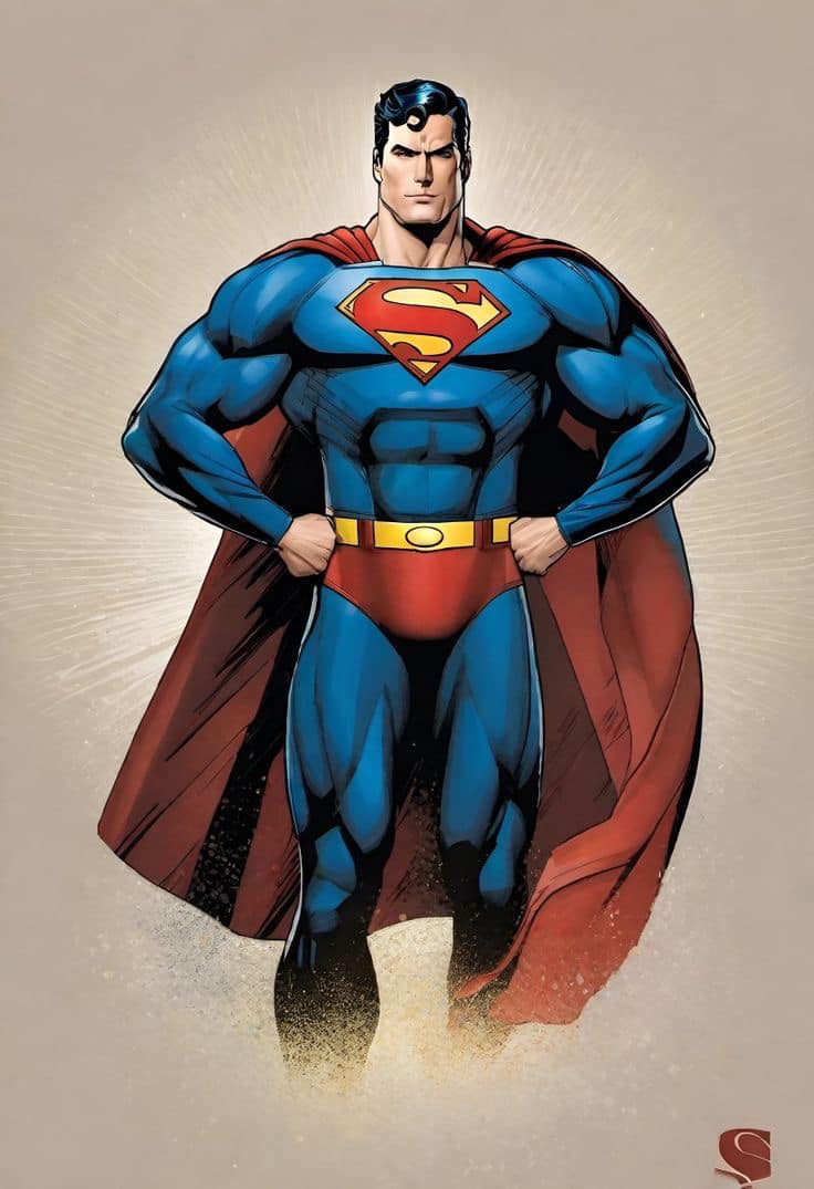 Superman Illustration Jigsaw Puzzle