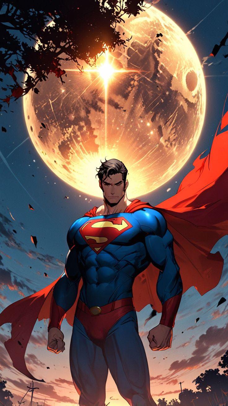 Superman Moonrise Heroic Jigsaw Puzzle
