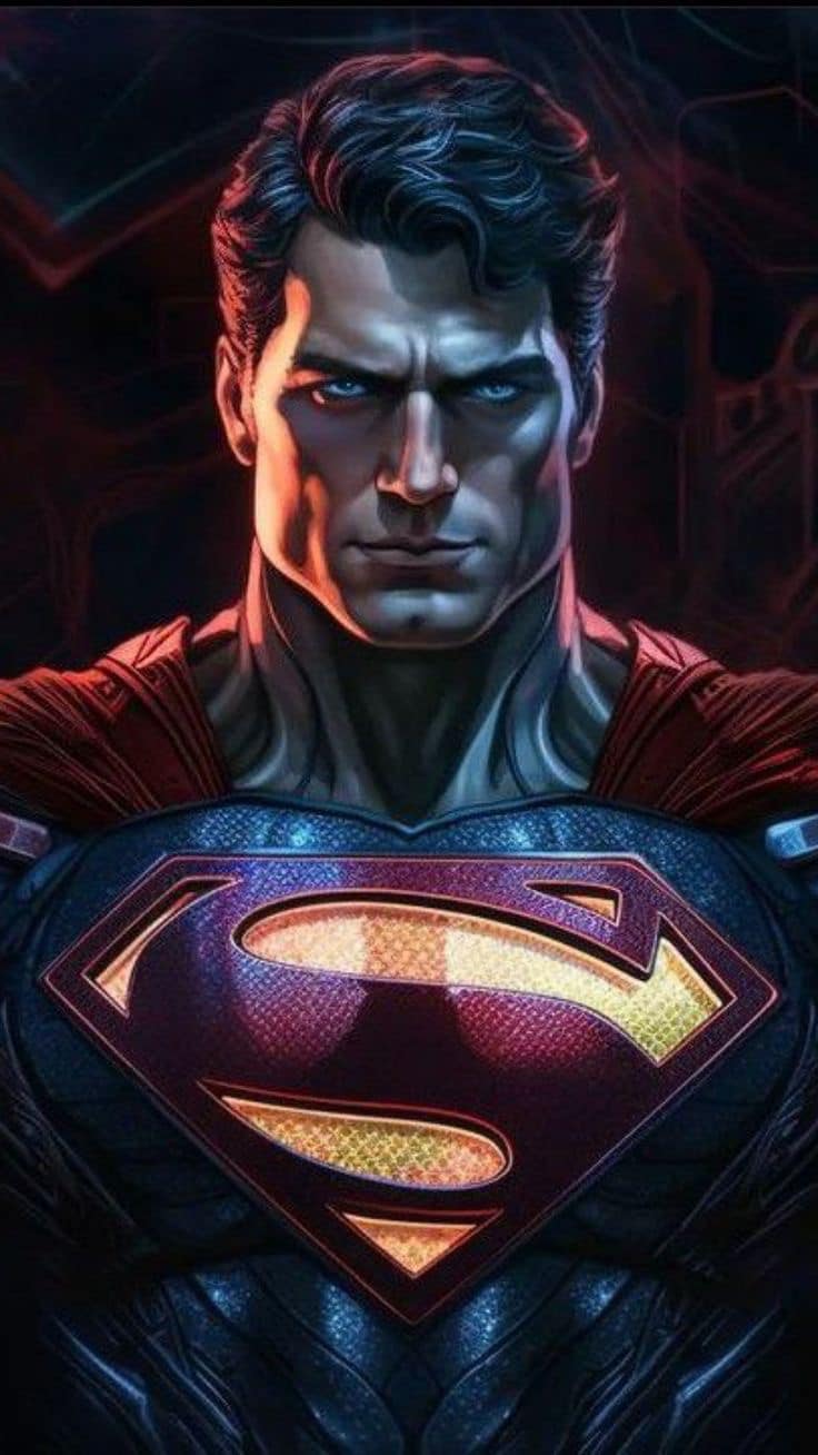 Superman Portrait Artwork Jigsaw Puzzle