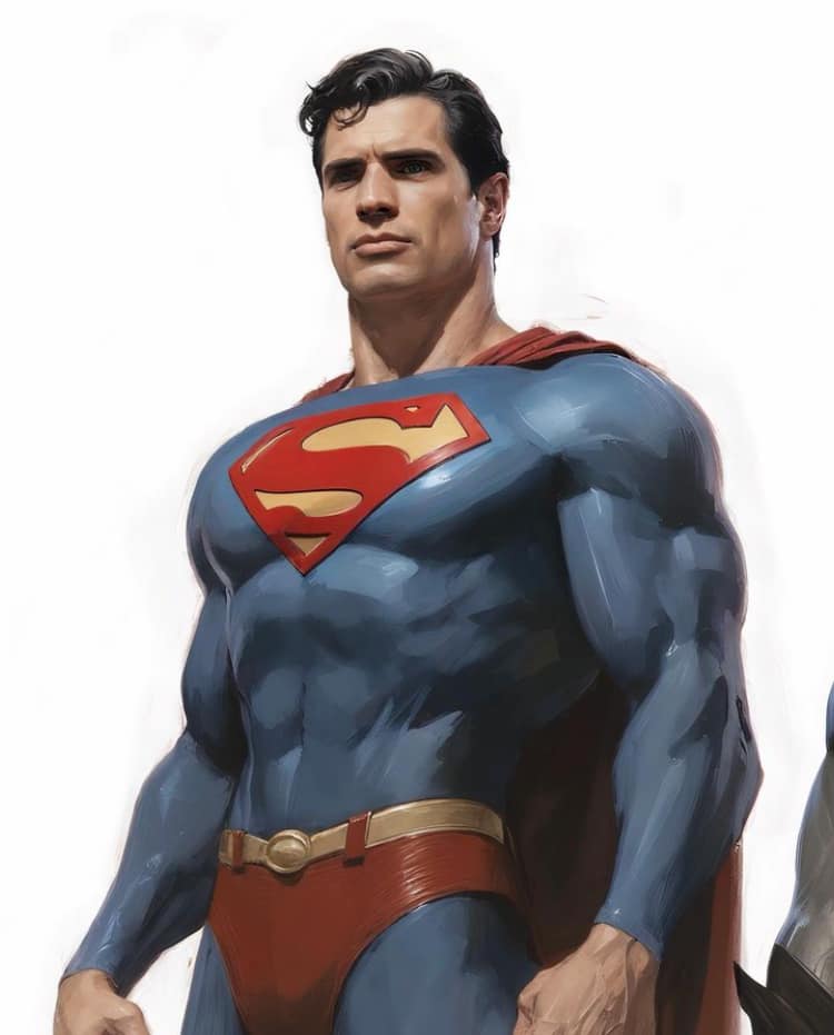 Superman Portrait Character Art Jigsaw Puzzle