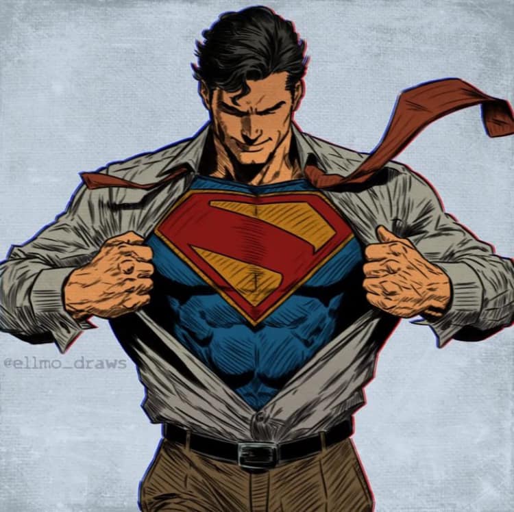 Superman Reveal Artwork Jigsaw Puzzle