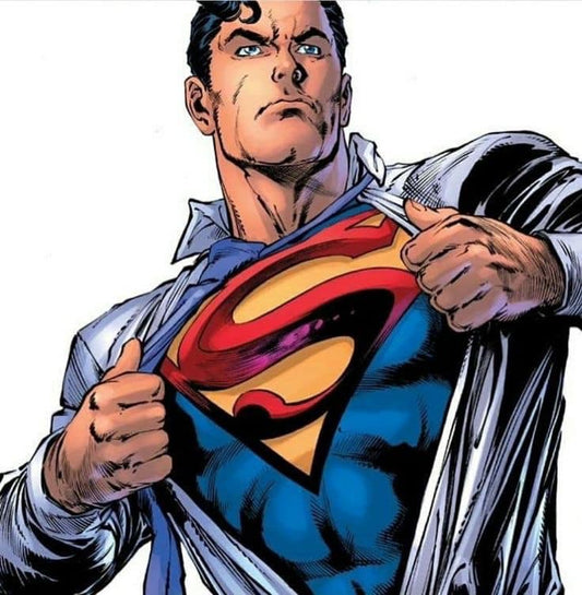 Superman Unveiling Identity Print Poster