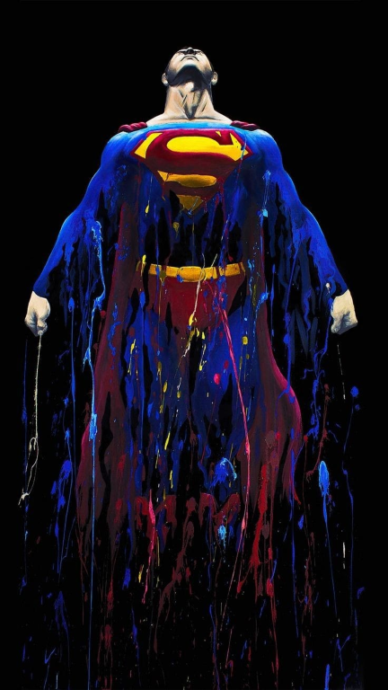 Superman Artistic Design 657 Print Poster