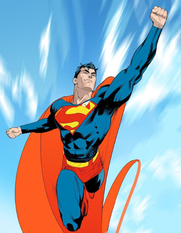 Superman Flying Pose 834 Jigsaw Puzzle