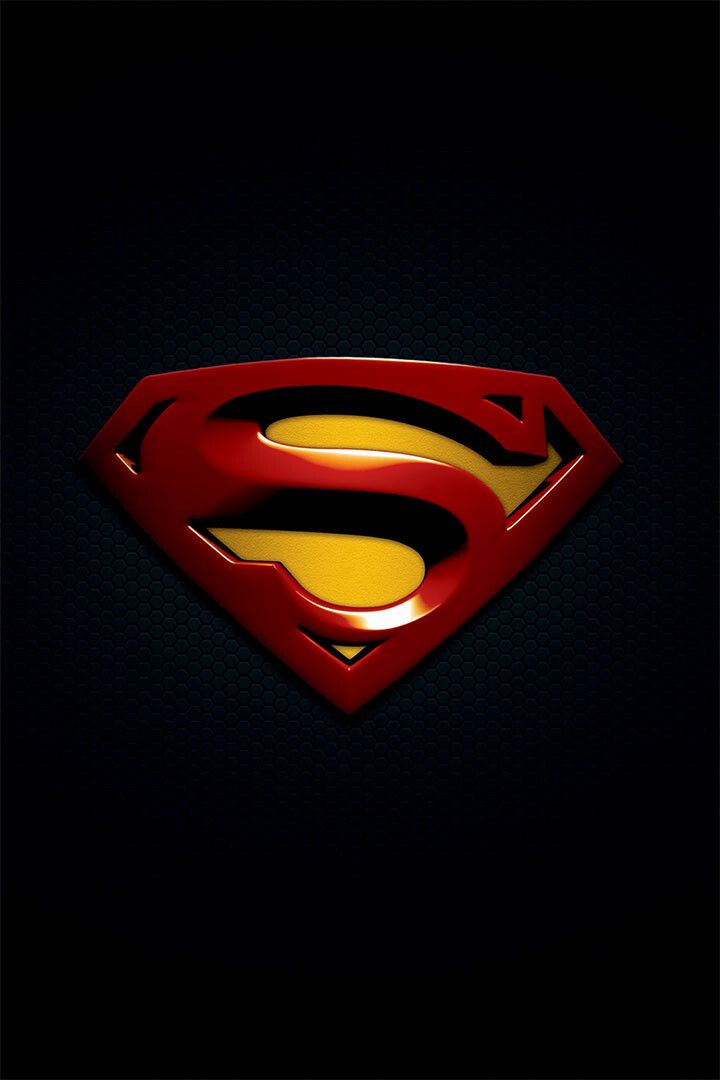 Superman Logo Tv Comics Symbol Painting Print Jigsaw Puzzle