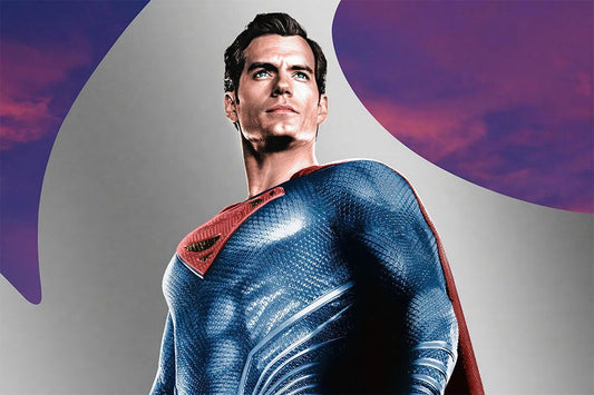 Superman Movie Action Henry Cavill Man Of Steel Wall Art Home Poster