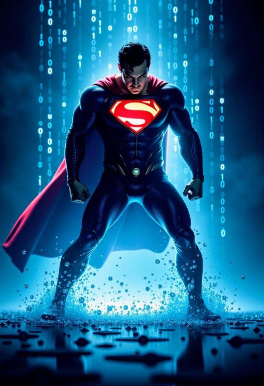 Superman Red Blue Cape 4371 Jigsaw Puzzle