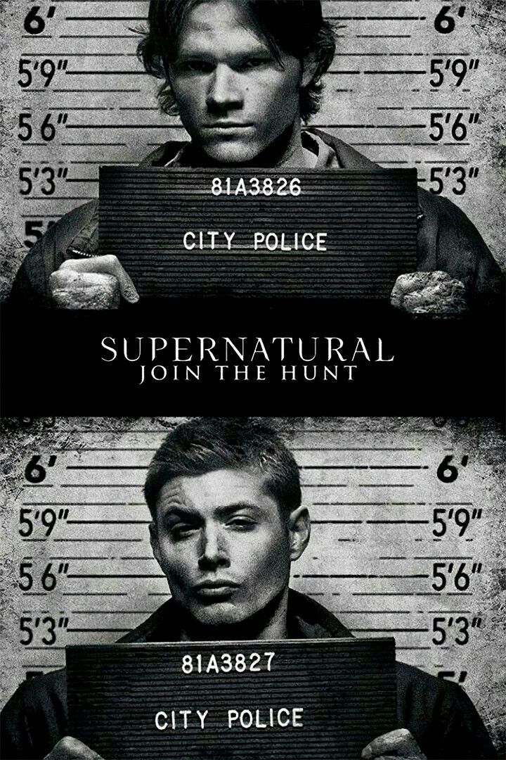 Supernatural Mugshot Dean And Sam Wincheste Jigsaw Puzzle