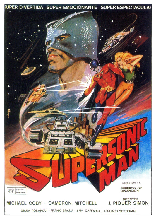 Supersonic Man 01 Movie Magnet