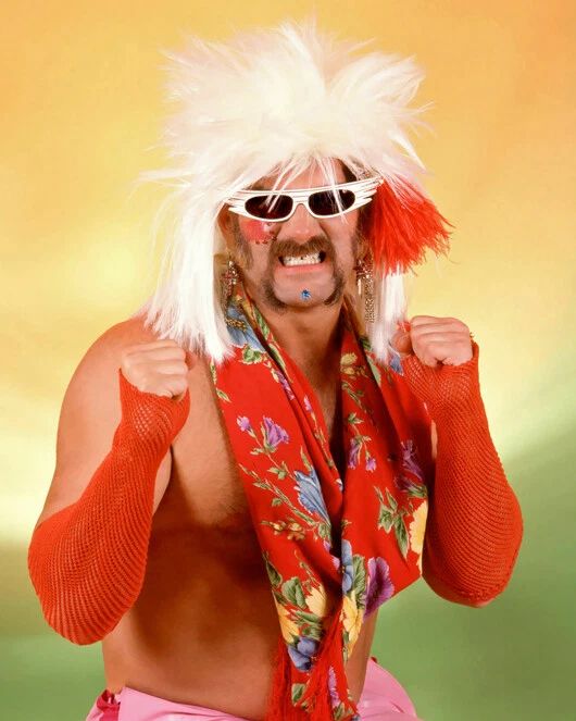 Superstar Wrestler Jesse 'The Body' Ventura Magnet Wrestling Wwf Print