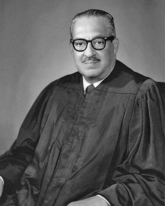 Supreme Court Judge Thurgood Marshall Glossy Photo Naacp Print