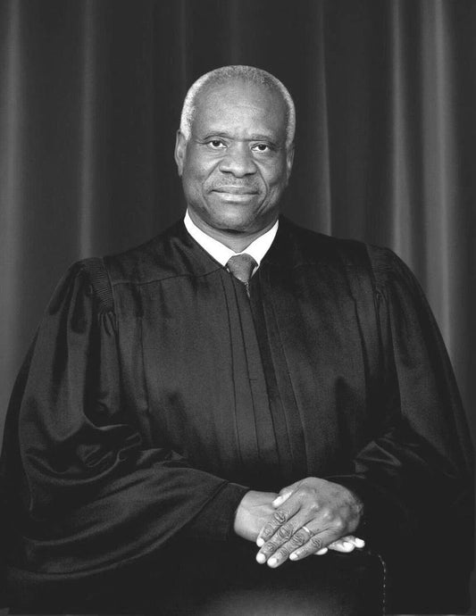 Supreme Court Justice Clarence Thomas Portrait Picture Keychain Print Civil Rights