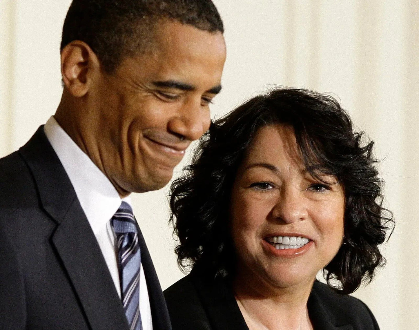 Supreme Court Justice Sonia Sotomayor & President Obama Keychain Picture Keychain