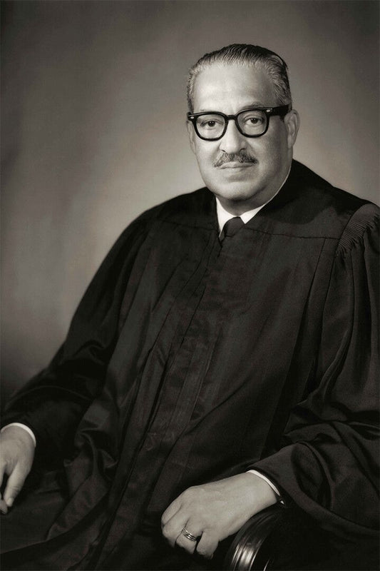 Supreme Court Justice Thurgood Marshall Print Jigsaw Puzzle