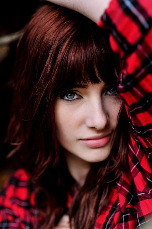 Susan Coffey Sexy Female Model Fashion Print Jigsaw Puzzle