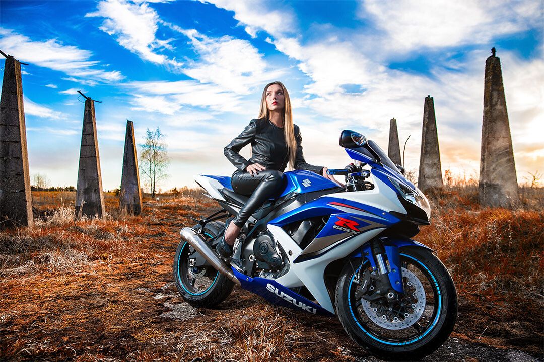Suzuki Gsx R Sports Motorcycle Racing Bike Jigsaw Puzzle