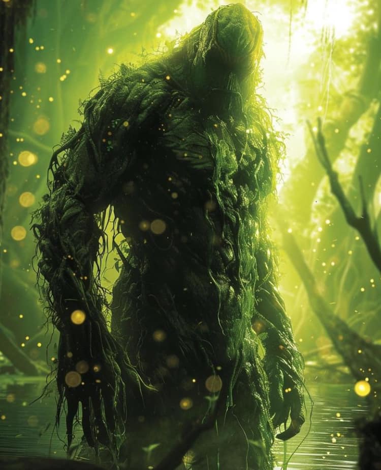 Swamp Guardian Figure Jigsaw Puzzle