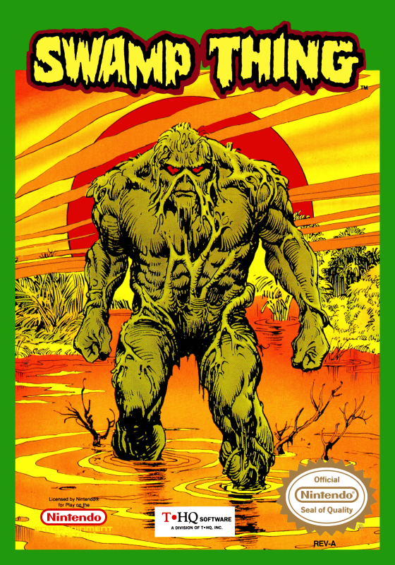 Swamp Thing (Usa) Nes Print Poster